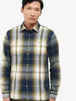 Image of Barbour Haversthwaite Check Shirt, Green, Size 2XL, Men