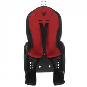 Image of Hamax Kiss Child Cycle Seat - Black/Red