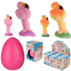 Image of Large Hatching (Pack Of 6) Flamingo Egg