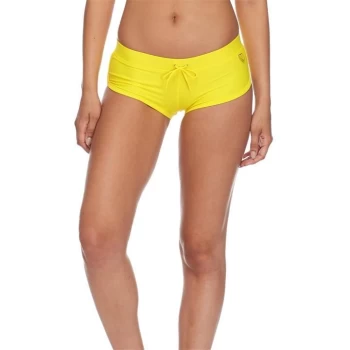 Image of Body Glove Side Shorts Womens - Citrus