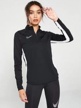 Image of Nike Drill Top - Black/White