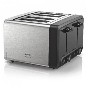 Image of Bosch DesignLine Plus TAT4P440GB 4 Slice Toaster