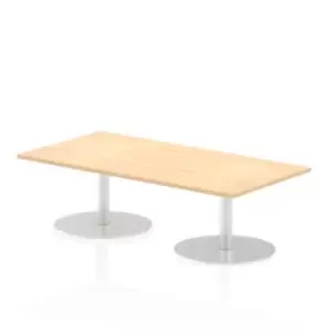 Image of Italia Poseur Table Rectangle 1600/800 Top 475 High Maple