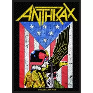Image of Anthrax - Judge Dredd Standard Patch