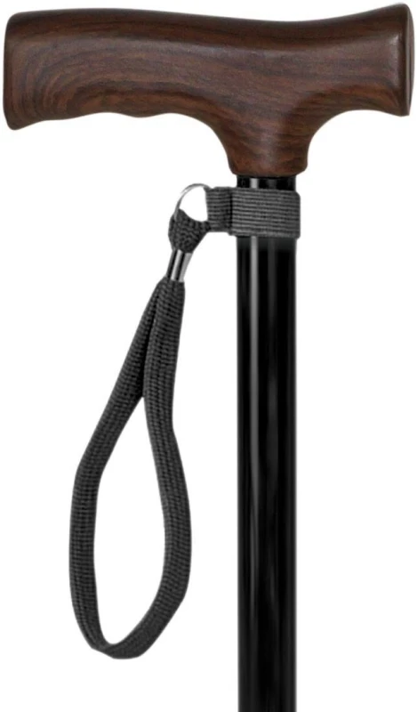 Image of Aidapt Walking Stick Strap Black Black
