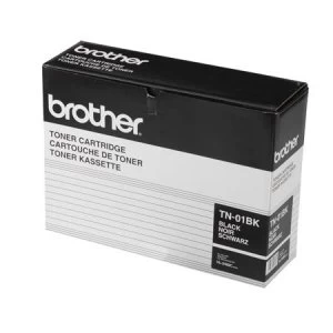 Image of Brother TN01 Black Laser Toner Ink Cartridge