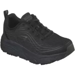 Image of Skechers Womens/Ladies Max Cushioning Elite Sr Safety Shoes (7 UK) (Black) - Black