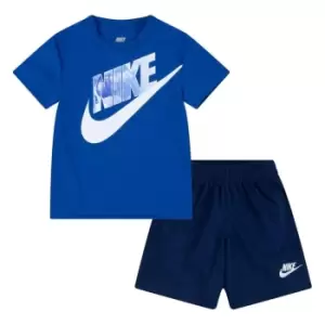 Image of Nike HBR Short Set Bb22 - Blue
