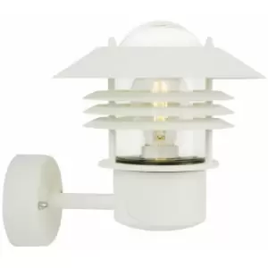 Image of Nordlux Vejers Outdoor Wall Lantern White, E27, IP54