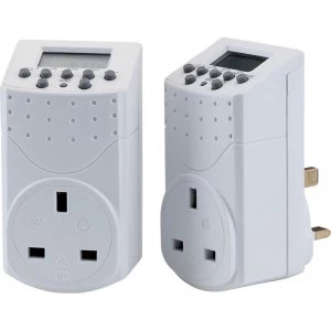 Image of Draper 7 Day Digital Timers Pack of 2