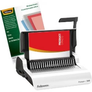 Image of Fellowes Binding Machine Pulsar 100 Clear Binding Covers Free