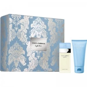Image of Dolce & Gabbana Light Blue Gift Set 25ml Eau de Toilette + 50ml Body Cream