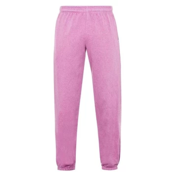 Image of Fabric Unisex Washed Jog Pants - Pink