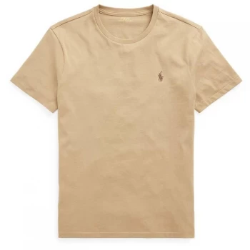 Image of Polo Ralph Lauren Custom T Shirt - Luxury Tan