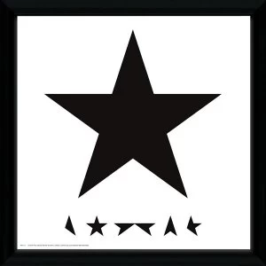 Image of David Bowie Blackstar Framed Album Print