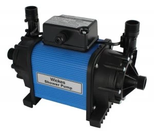 Image of Wickes Twin Impeller Plastic Shower Pump 2 Bar