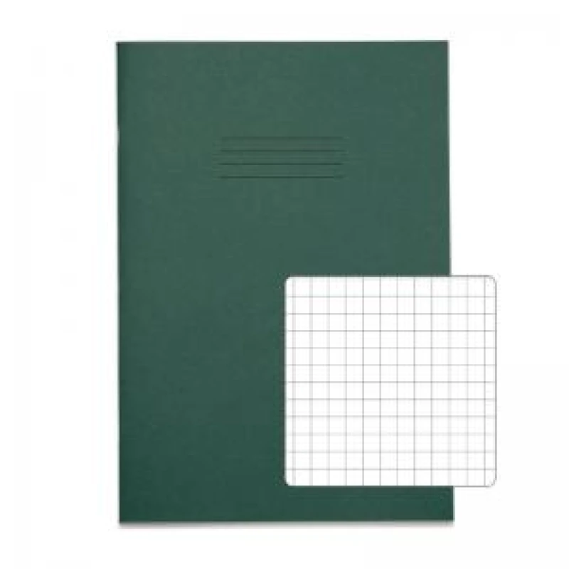 Image of Rhino Standard EX681303 A4 75gm2 48-Page 7mm Squares Exercise Book 128082