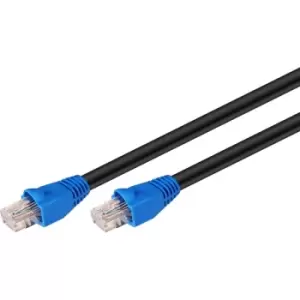 Image of CAT 6 Outdoor Patch Cable U/UTP 40 m Length (Black)