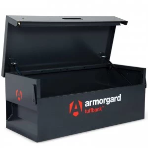 Image of Armorgard Tuffbank Secure Truck Storage Box 1275mm 515mm 450mm