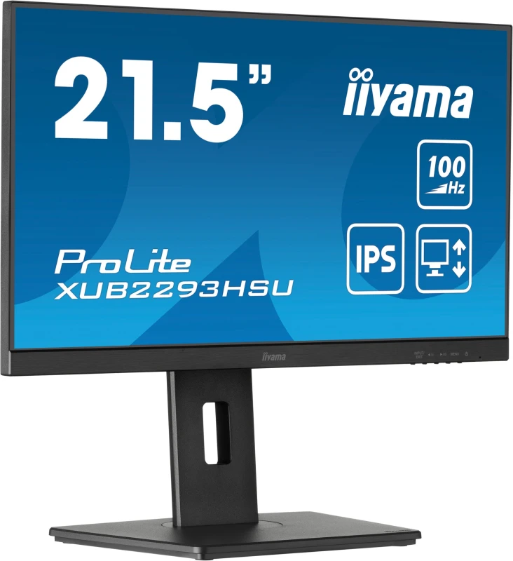 Image of iiyama ProLite XUB2293HSU 21.5 IPS Full HD 100Hz 1ms Monitor XUB2293HSU-B7 Black