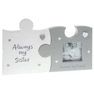 Image of Jigsaw Words Photoframe Sister