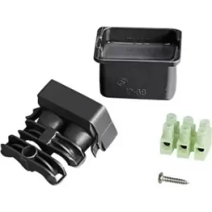 Image of Relicon by HellermannTyton 435-01653 RELILIGHT V31.5 U1 PA66V0 BK10 Cable sleeve Cable Ø range: 8 - 10 mm Content: