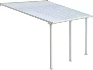 Image of Palram Olympia Patio Cover 3m x 4.25m - White Clear
