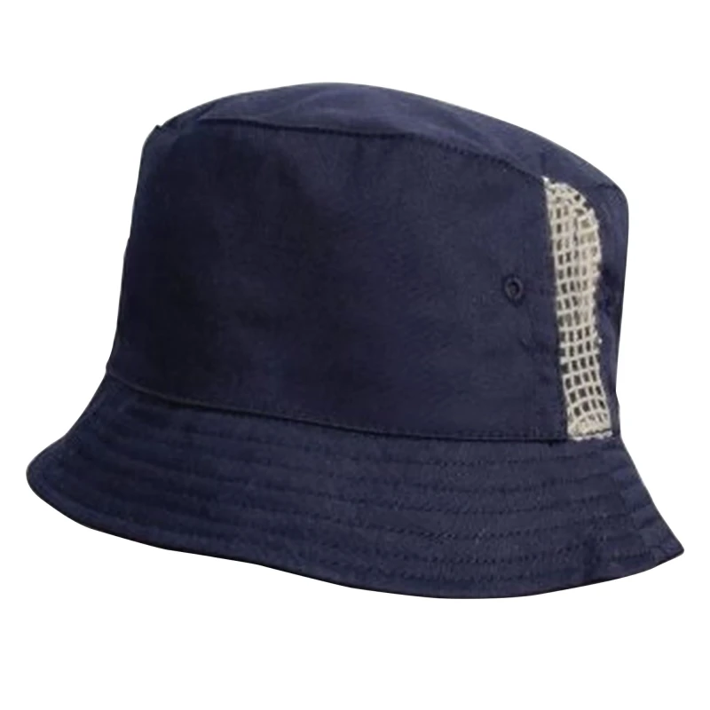Image of Result Result Men Headwear Cotton Drill Bucket Hat in Navy Navy One Size Male 5054752194079