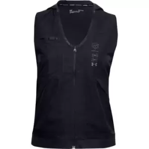 Image of Under Armour Armour Run Anywhere Zip Vest Womens - Black