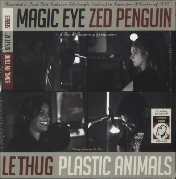 Image of Various-Indie Song, By Toad Split 12" - Red Vinyl + Shrink 2013 UK vinyl LP SBTR-A-026