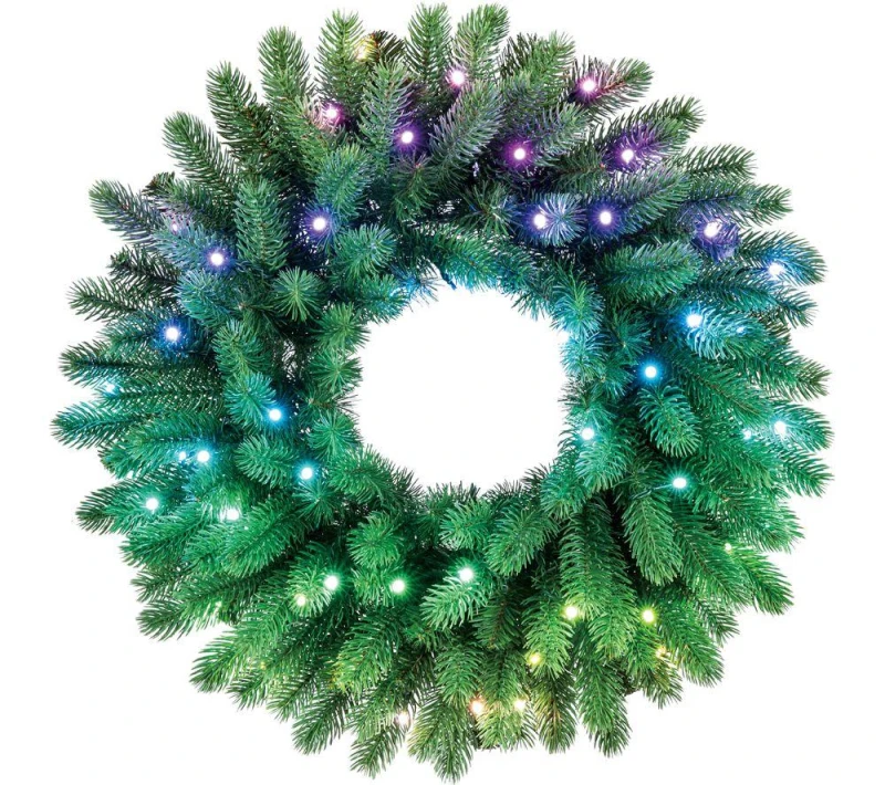 Image of TWINKLY Pre-Lit Smart LED Wreath - 50 LEDs 4894907004546