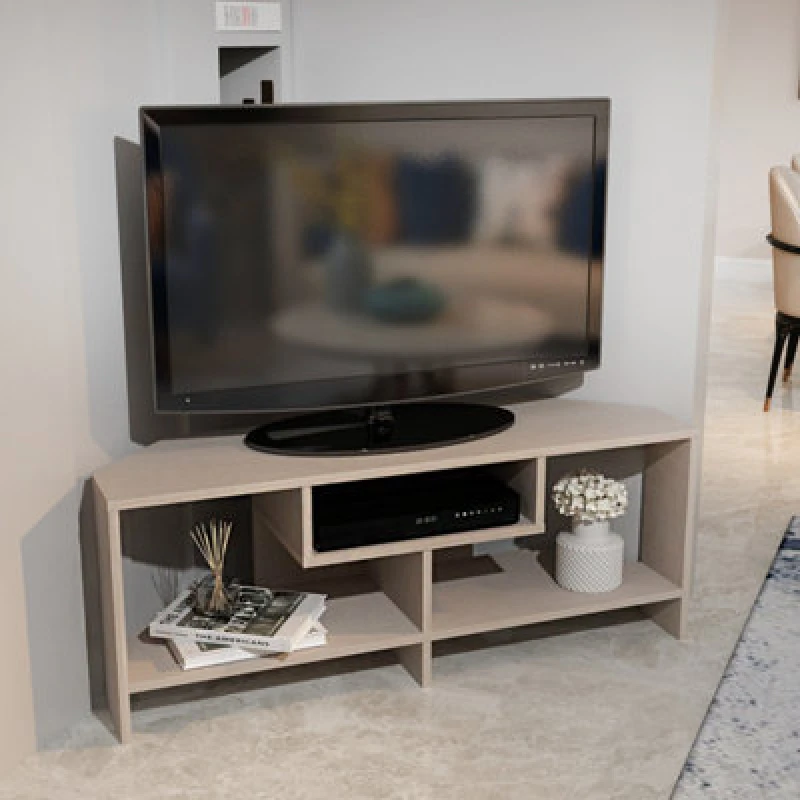 Image of Decorotika Maldiv Modern TV Stand TV Unit Cottonbeige