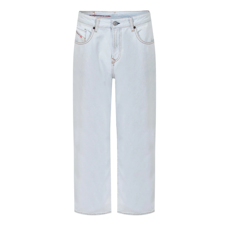 Image of Diesel 1999 Wide Leg Jeans - Blue Blue 26 S