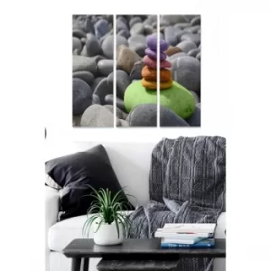 Image of MDF1372677 Multicolor Decorative MDF Painting (3 Pieces)