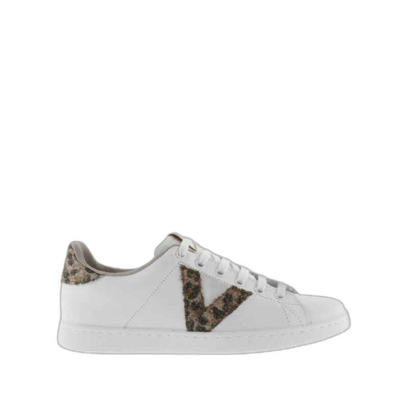 Image of Victoria Womens leather Trainers Victoria Glitter Marron Female 40