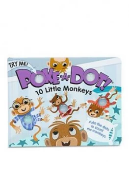 Image of Melissa & Doug Poke-A-Dot 10 Little Monkeys Book