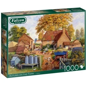 Image of Falcon Autumn on The Farm Jigsaw Puzzle - 1000 Piece