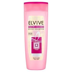 Image of LOreal Paris Elvive Nutri-Gloss Shine Shampoo 400ml