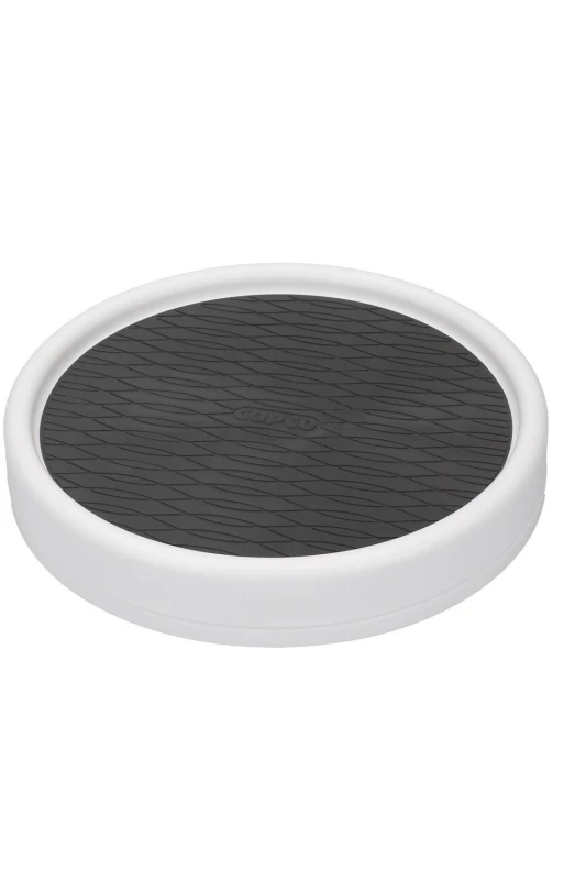 Image of Copco Pro Cupboard / Worktop Turntable Organisers, 23cm White unisex