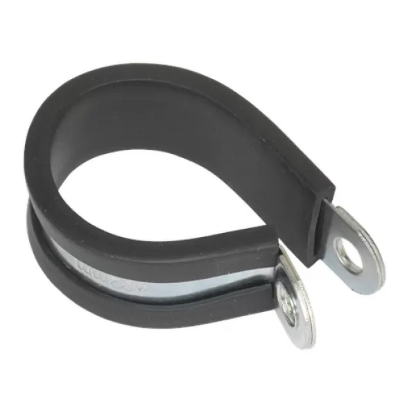 Image of Genuine SEALEY PCJ32 P-Clip Rubber Lined Ø32mm Pack of 25