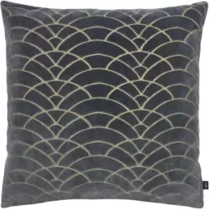 Image of Ashley Wilde Dinaric Polyester Filled Cushion Viscose Polyester Ink