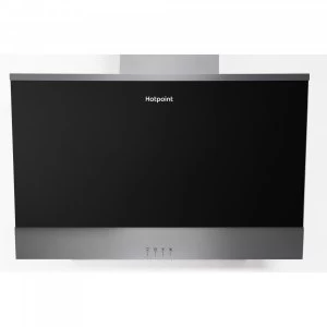Image of Hotpoint PHVP66FLM 60cm Angled Chimney Cooker Hood