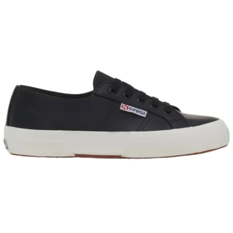 Image of Superga Womens Trainers Superga Lt Eggshell Favorio Noir Female 36