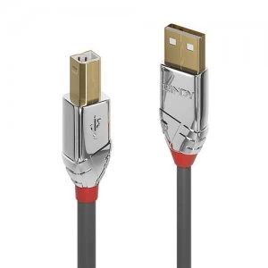 Image of Lindy 36645 USB cable 7.5 m USB 2.0 USB A USB B Grey