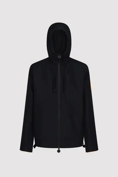 Image of Arctic Army Mens Zip Through Windbreaker Black / XS