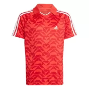 Image of adidas Football Celebration Jersey Kids - Bright Red / Better Scarlet /
