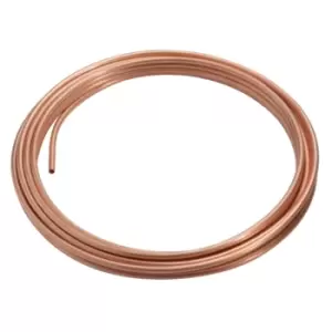 Image of Wednesbury Copper Pipe Plain Coil 8mm x 10m - 701957