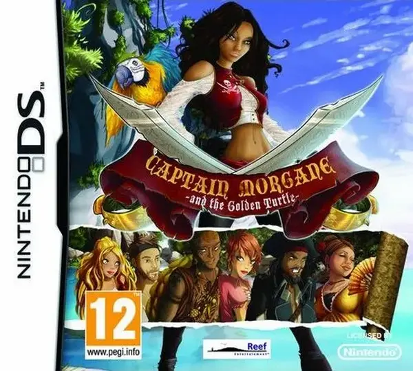 Image of Captain Morgane and the Golden Turtle Nintendo DS Game