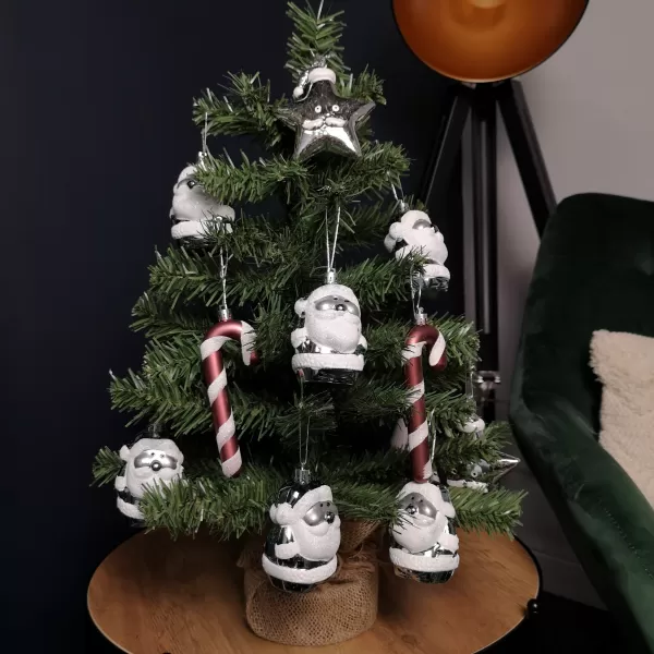 Image of 60cm (2ft) Mini Imperial Christmas Tree with Decorations