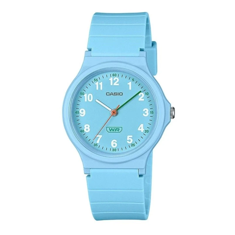 Image of Casio Casio Classic Analogue Blue Silicone Strap Watch